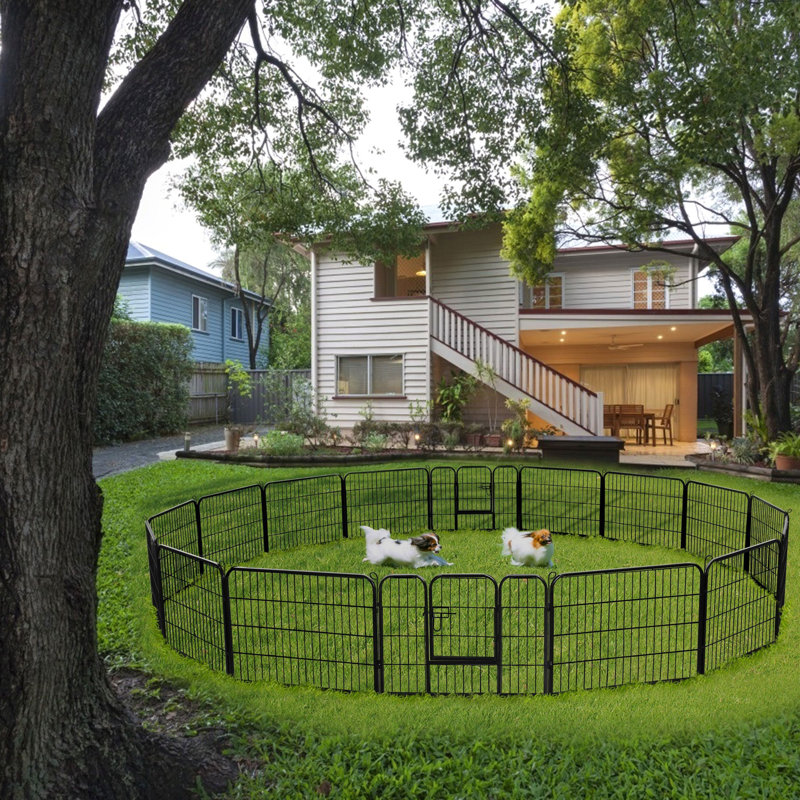 AUKFA Metal Dog Pen Wayfair